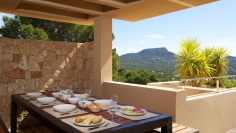 Beautiful large 4 bedroom apartment with stunning Es Vedra views