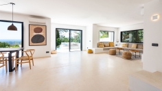 Schitterende moderne Ibiza villa met zeezicht en verhuurvergunning in Vista Alegre