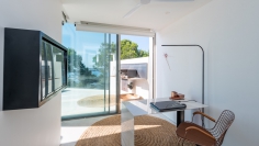 Spectaculair contemporary designer villa with magnificent sunset views in Cala Molí