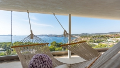 Spectaculair contemporary designer villa with magnificent sunset views in Cala Molí