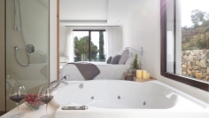 Beautiful modern Ibiza style villa close to the Cala Jondal beach
