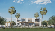 Unique and stunning sea front villa with granted building license for Blakstad reform project