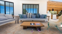 Absolutely stunning villa with rental license and spectaculair sea and sunset views in Cala Tarida