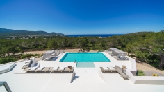 Stunning sea view villa close to Cala Tarida beach