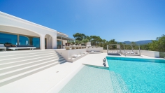 Stunning sea view villa close to Cala Tarida beach