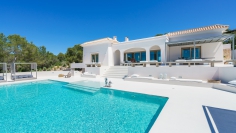 Stunning sea view villa close to Cala Tarida beach