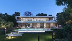 Back on the market: Luxurious high end villa with amazing views close to Ibiza town and the sea