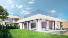 Schitterende high-tech designer villa met zeezicht zeer dichtbij de jachthaven en centrum -Buitenkans!