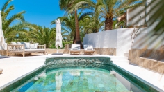Stunning and fully renovated Ibiza  finca with sea view and rental license