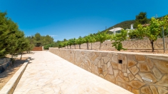 Stunning and fully renovated Ibiza  finca with sea view and rental license