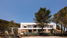 Luxury Ibiza villas within private and guarded estate overlooking the Roca Llisa Golf course