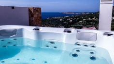 Schitterend modern penthouse in Cala Vadella met groot dakterras en spectaculair uitzicht op zee