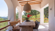 Charming Renovated Ibiza-Style Villa with Stunning Views near the islands' best beaches