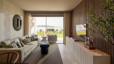 Modern en stijlvol Ibiza appartement in luxe complex aan zee voor interessante prijs!