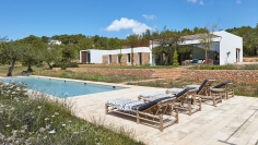 Schitterende architectuur villa met enorm perceel op het platteland van Ibiza