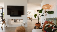Spectaculaire moderne Ibiza stijl villa in Es Cubells – nu tegen een zeer aantrekkelijke prijs!