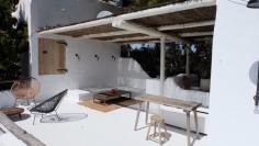 Zeer mooi penthouse studio in Cala Vadella met schitterend zeezicht op Es Vedra