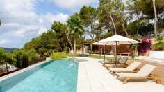 Stunning Ibiza villa with spectaculair sea views in prime location Es Cubells