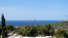 Charmant Ibiza stijl huis op loopafstand van het strand van Cala Vadella