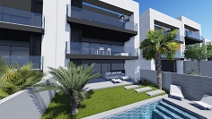 Luxury new build contemporary apartments for sale at walking distance from Talamanca beach