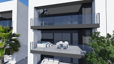 Luxury new build contemporary apartments for sale at walking distance from Talamanca beach