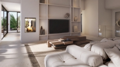 Stunning Ibiza Style Villa Under Construction on a Large Plot near Santa Gertrudis