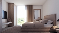 Spectaculair nieuw penthouse bij het strand met super zeezicht en dakterras met privé zwembad