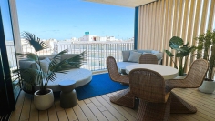 Gloednieuw luxe appartement in het hart van Santa Eulalia voor scherpe prijs!