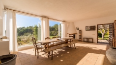 Superb Ibiza finca full of authentic details and stunning views close to Santa Gertrudis