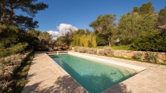 Superb Ibiza finca full of authentic details and stunning views close to Santa Gertrudis