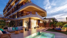 Iconic high end designer apartments with 5* hotelservices just 100 m from the marina