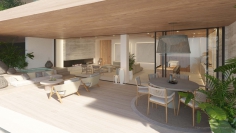 Luxurious Waterfront 2 bed  corner apartement in the marina of Santa Eulalia