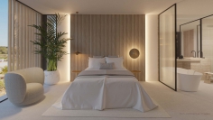 Luxurious Waterfront 2 bed  corner apartement in the marina of Santa Eulalia