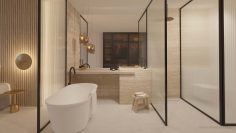 Luxurious Waterfront 2 bed  corner apartement in the marina of Santa Eulalia