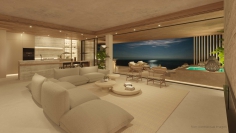 Luxurious Waterfront 2 bed  corner apartement in the marina of Santa Eulalia