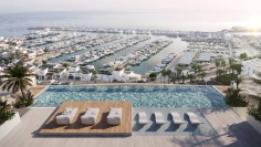 Ultra luxe boutique project pal aan de jachthaven en wandelboulevard