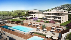 High end designer apartments and penthouses with 5* hotel services in prime location Ibiza