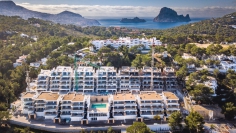 Moderne nieuwbouw appartementen met schitterend zeezicht Ibiza