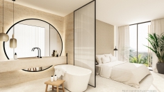 Stunning new build luxury 3 bed apartment overlooking the marina