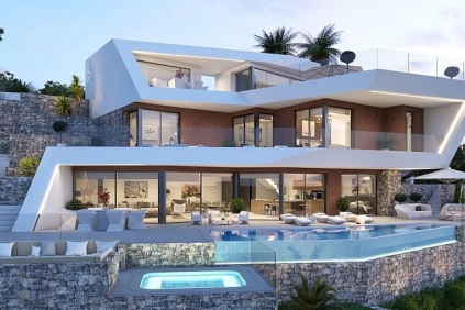 Topkwaliteit designer villa met spectaculair zeezicht!