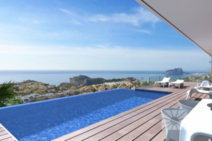 Exceptional contemporary villa with breathtaking sea views!