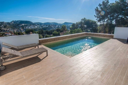 Zeer mooie sfeervolle nieuw gebouwde villa in Moraira