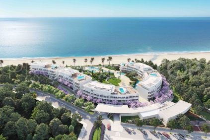 Spectacular beachfront design apartments
