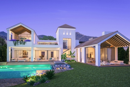 Fantastische designer villa's met golf- en zeezicht