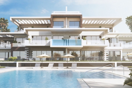 Luxurious high end apartements on Marbella's Golden Mile