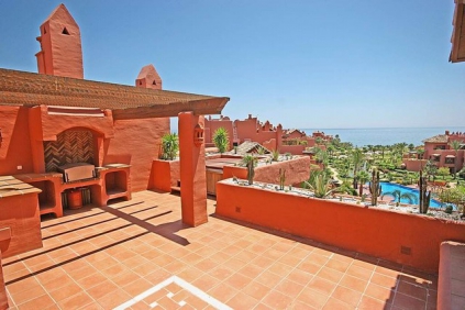 Schitterend penthouse aan het strand 