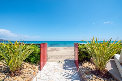 Unique frontline beach villa for sale on La Nartelle beach Sainte Maxime