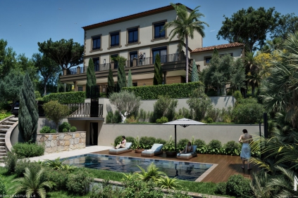 Exclusive Belle Époque Apartments with Panoramic Sea Views to Saint Tropez