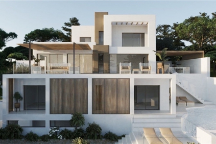 Stunning modern Ibiza villa with spectaculair Es Vedra views and touristic rental license!