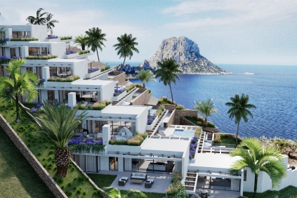 Stunning high tech design villa with amazing views of Es Vedra